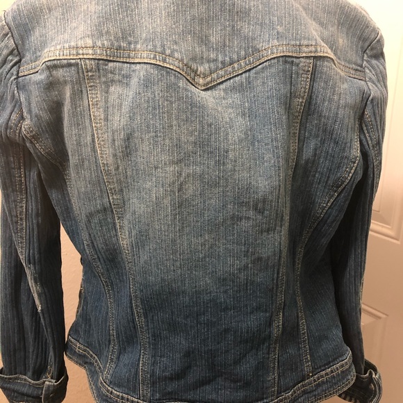 Distressed Blue Jean INC. Jacket (Size-M) - Picture 2 of 3